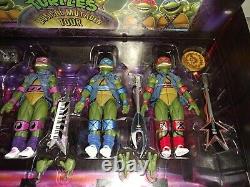 NECA TMNT SDCC Target Exclusive 2020 Musical Mutagen Tour 4-Pack NEW MISP