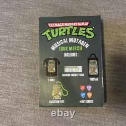 NECA Teenage Mutant Ninja Turtles Musical Mutagen Tour Bundle Shirt L