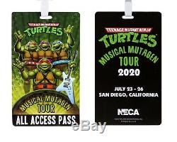 NECA Teenage Mutant Ninja Turtles Musical Mutagen Tour Bundle XL CONFIRMED