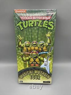NECA Teenage Mutant Ninja Turtles SDCC Exclusive Musical Mutagen Tour 4 Figures