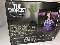 NECA The Exorcist Regan Possessed Deluxe Figure, theme music+motorised head 360°