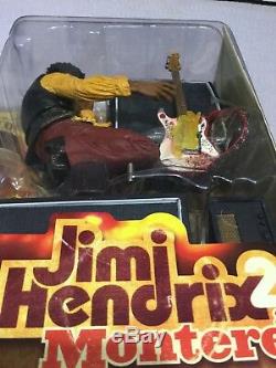 NEW 2004 McFarlane Toys Jimi Hendrix 2 At Monterey Action Figure June 18,1967