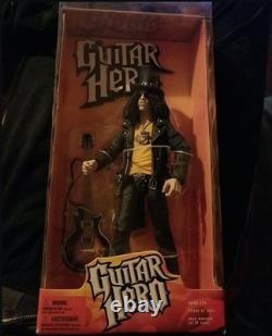 NEW McFarlane Slash Guns N Roses Guitar Hero Figure & Guitar 10 Figure