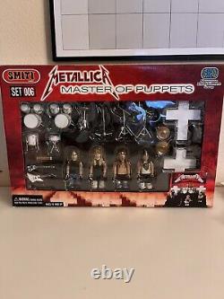 NEW- Metallica MASTER OF PUPPETS Action Figure Set 006 SMITI Playset S. E. G. 2004