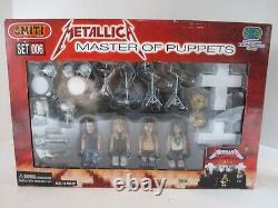 NEW- Metallica MASTER OF PUPPETS Action Figure Set 006 SMITI Playset S. E. G. 2004
