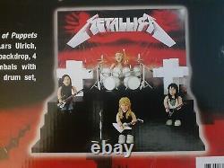 NEW Metallica Master of Puppets stage with figures SMITI 25 pieces inside. NIB
