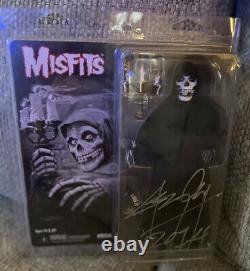 NEW NECA Misfits Fiend Figure Clothed in BLACK Robe 8 2014 SIGNED JERRY ONLY