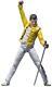 New Queen Freddie Mercury S. H. Figuarts Action Figure By Bandai Tamashii