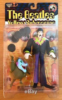 NEW SEALED THE BEATLES McFARLANE ACTION FIGURES x9 YELLOW SUBMARINE COMPLETE SET