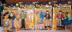 NIB McFarlane Toys The Beatles Yellow Submarine Action Figures 4 pc Vintage