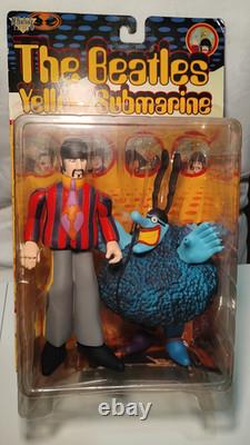 NIB McFarlane Toys The Beatles Yellow Submarine Action Figures 4 pc Vintage