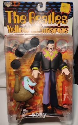 NIB McFarlane Toys The Beatles Yellow Submarine Action Figures 4 pc Vintage