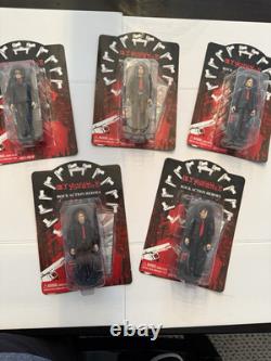 NIB My Chemical Romance Figures Prayer Card Gerard Way Mikey Ray Frank Bob MCR