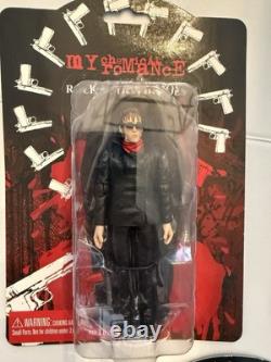 NIB My Chemical Romance Figures Prayer Card Gerard Way Mikey Ray Frank Bob MCR