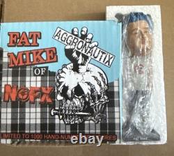 NOFX FAT MIKE Aggronautix Throbblehead PUNK ROCK Bobblehead 351/1000 UNUSED