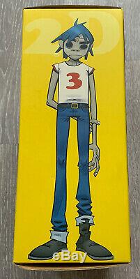 NOS GORILLAZ Kidrobot 2D CMYK Edition Figure 2006 Music