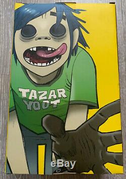 NOS GORILLAZ Kidrobot 2D CMYK Edition Figure 2006 Music