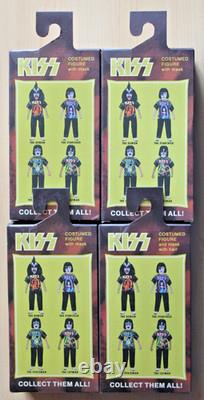 Neca Ben Cooper KISS Complete Set of 4 Costumed 5.5 Figures