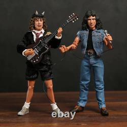 Neca Figurines Collection Angus Young Bon Scott Hard Rock Music Group ACDC