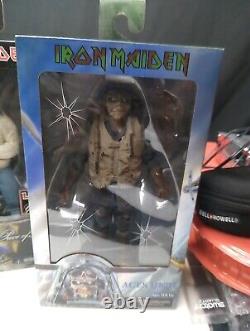 Neca Iron Maiden Lot of Aces High, Piece Of Mind, World Slavery 8 Figures New