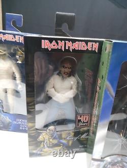 Neca Iron Maiden Lot of Aces High, Piece Of Mind, World Slavery 8 Figures New