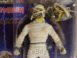 Neca Iron Maiden, Somewhere In Time Headknocker & Eddie Mummy Figure, New & Rare