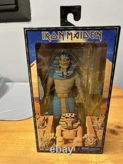 Neca Iron Maiden band Powerslave Pharaoh Eddie 7 Action Figure New Box Sealed