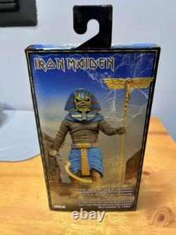 Neca Iron Maiden band Powerslave Pharaoh Eddie 7 Action Figure New Box Sealed