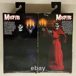Neca Misfits Fiend Black & Red Robe Clothed Retro Style 8 Action Figures Set