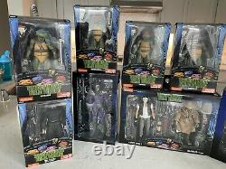 Neca TMNT Lot with Musical Mutagen Tour Set + Other 1990 movie 7 figures NIB