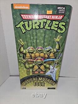 Neca Tmnt Musical Mutagen Tour 4 Pack