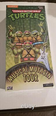 Neca Tmnt Ninja Turtles 2020 Sdcc Exclusive Musical Mutagen Tour Raph Don Leo