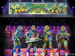 Neca Tmnt Ninja Turtles 2020 Sdcc Exclusive Musical Mutagen Tour Raph Don Leo