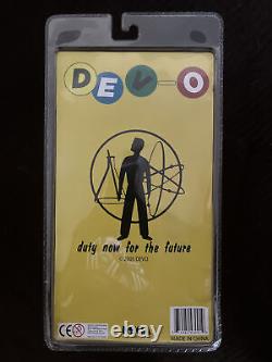 New Devo Action Figure 2005 Neca 5 Interchangeable Heads/ Energy Dome/ Whip