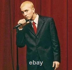 New Eminem 1/6 Action Figure, Black Suit Slim Shady Rap God fit with Red Tie
