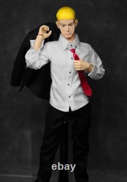 New Eminem 1/6 Action Figure, Black Suit Slim Shady Rap God fit with Red Tie
