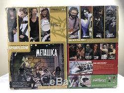 New In Box Metallica Harvester Of Sorrow McFarlane Figure Box Set