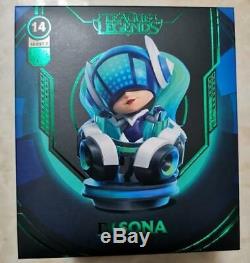 New LOL League of Legends DJ Sona Action Figure with music base