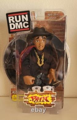 New Mezco Run DMC & Jam Master Jay Hip-Hop Rap Collectible Figurines