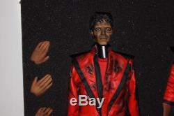 New NRFB Hot Toys'09 Michael Jackson THRILLER 1/6 Scale 12 Figure M Icon MIS09