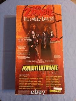 New Rob Zombie Hellbilly Deluxe Art Asylum Rock and Roll Action Figures