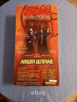 New Rob Zombie Hellbilly Deluxe Art Asylum Rock and Roll Action Figures