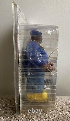 New in Box Mezco Notorious B. I. G. Biggie Smalls Blue Outfit Action Figure (Rare)