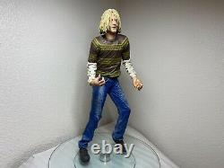 Nirvana Kurt Cobain 18 inch Musical Action Figure by NECA RARE Missing GUITAR