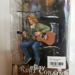 Nirvana Kurt Cobain MTV Unplugged complete action figure. New In box. RARE 2006