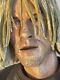 Nirvana Kurt Cobain Neca 18 Action Figure Statue With A Custom Cobain Guitar