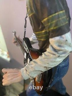 Nirvana Kurt Cobain Neca 18 Action Figure Statue With A Custom Cobain Guitar