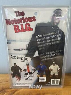 Notorious BIG Action Figure Unopened Mezco Biggie Smalls Rare Bad Boy Hip Hop