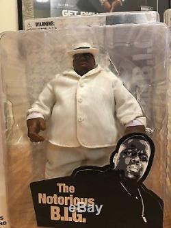 Notorious BIG Mezco Toyz Rare Complete Set of 5 figures (incl. Juicy outfit)
