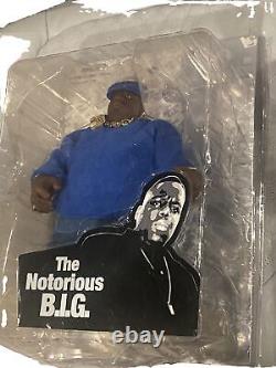 Notorious B. I. G. Biggie Smalls Hiphop Figure Blue Outfit Timberland Boots